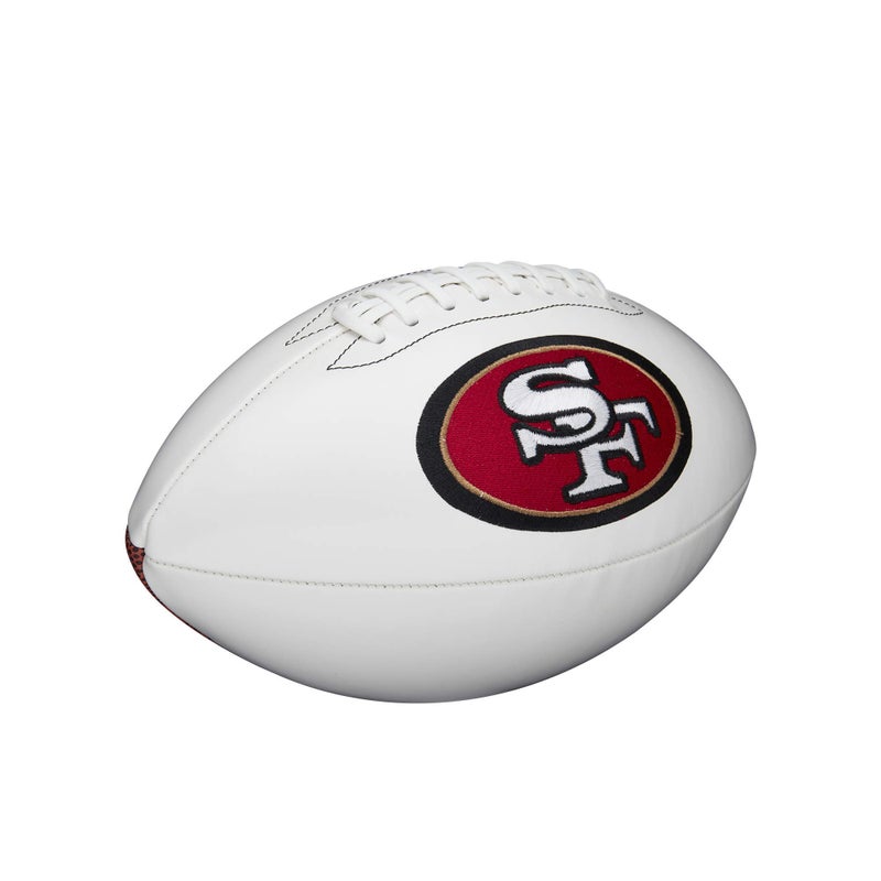 WILSON NFL Live Signature Autograph Football - Official Size, San Francisco 49ers - Image 4